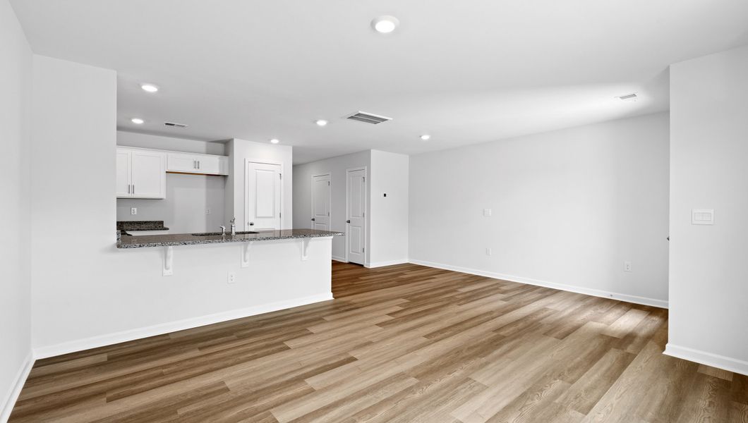 Spacious, unfurnished interior of a new home in Chestnut Ridge Townhomes, Greenville (Image 17).