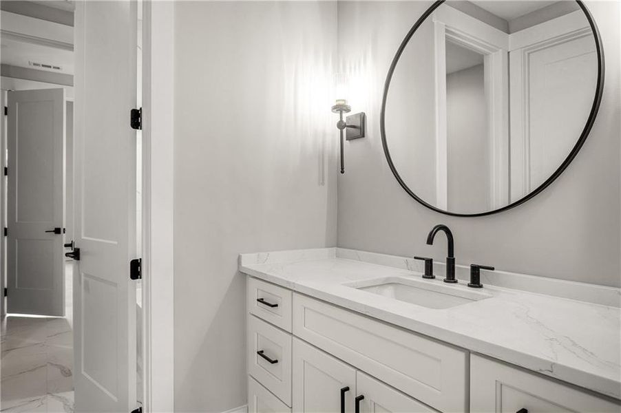 Furnished interior view inside a new home in , Newnan (Image 50).