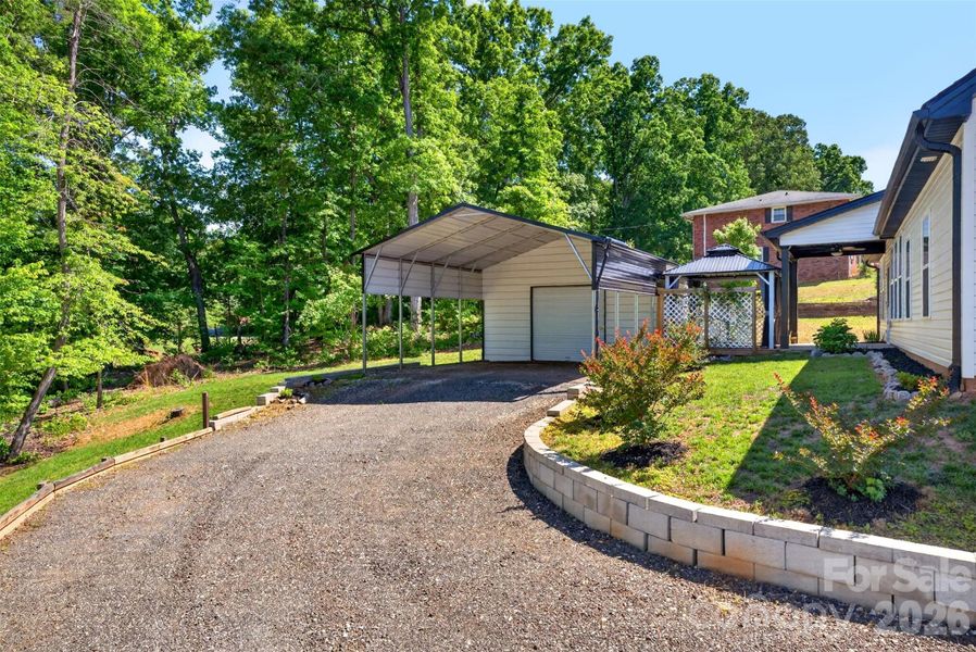 Exterior details and patio area of a home in , Cowpens (Image 30). Exterior details and patio area of a home in , Cowpens (Image 30).