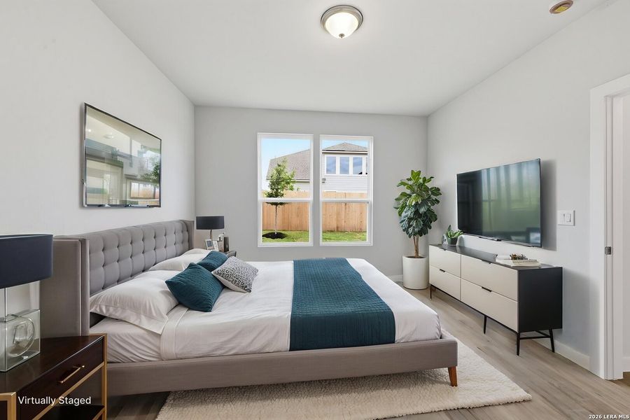 Furnished interior view inside a new home in Talley Fields, San Antonio (Image 13).