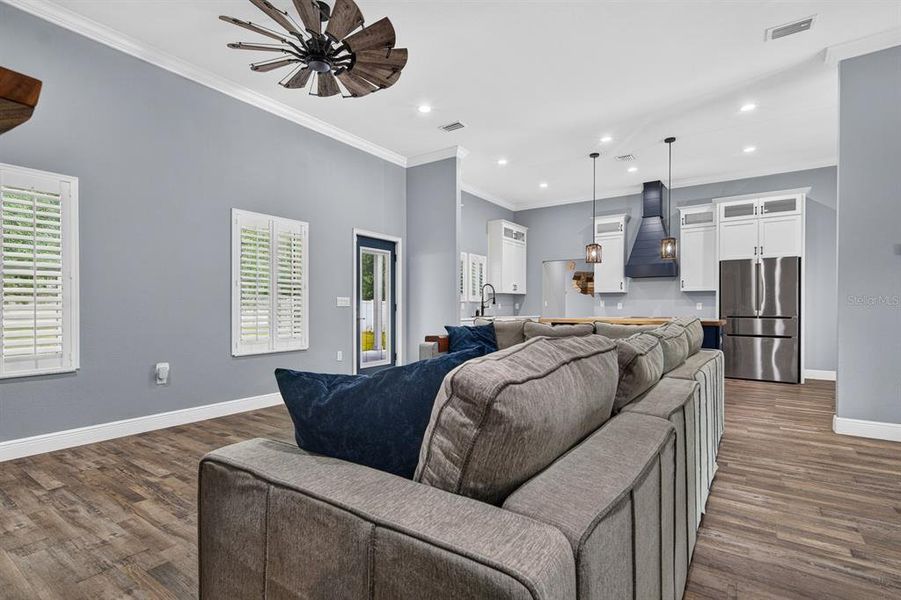 Furnished interior view inside a new home in , Hudson (Image 8). Furnished interior view inside a new home in , Hudson (Image 8).