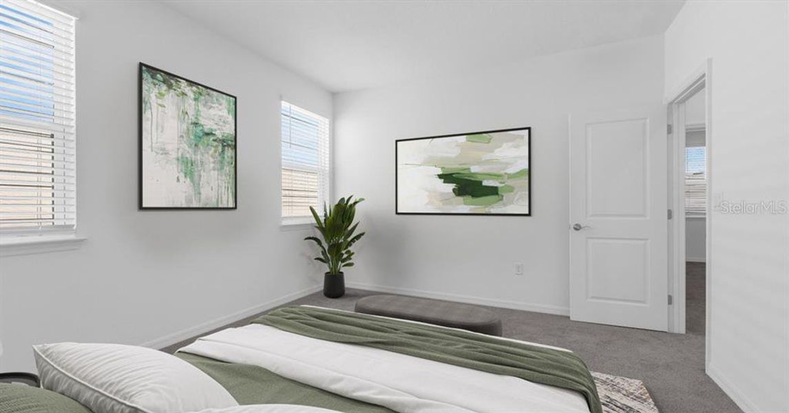 Furnished interior view inside a new home in , Wesley Chapel (Image 18).