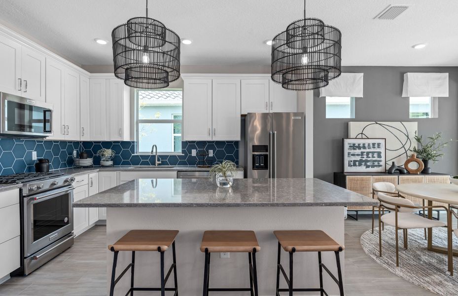 Representative furnished interior of a home built from the Prosperity by Del Webb in Del Webb Lakehaven, Clermont (Image 13). Representative furnished interior of a home built from the Prosperity by Del Webb in Del Webb Lakehaven, Clermont (Image 13).