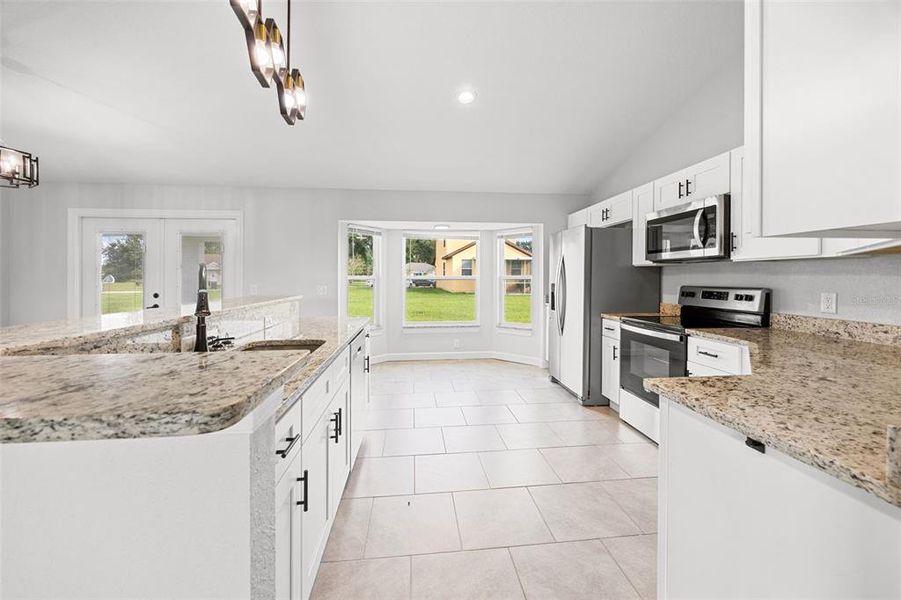 Furnished interior view inside a new home in , Bushnell (Image 8).
