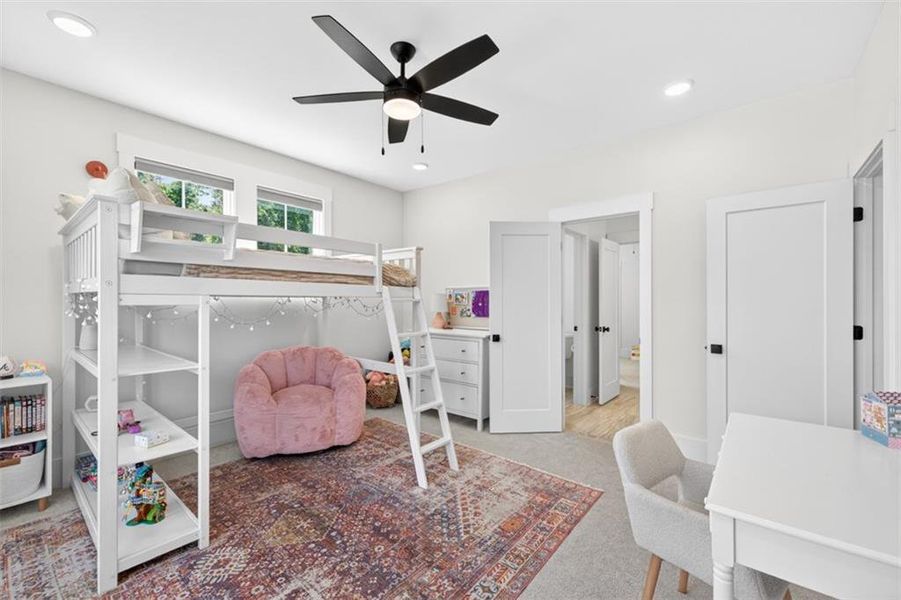 Furnished interior view inside a new home in Town Farms, Peachtree Corners (Image 68).