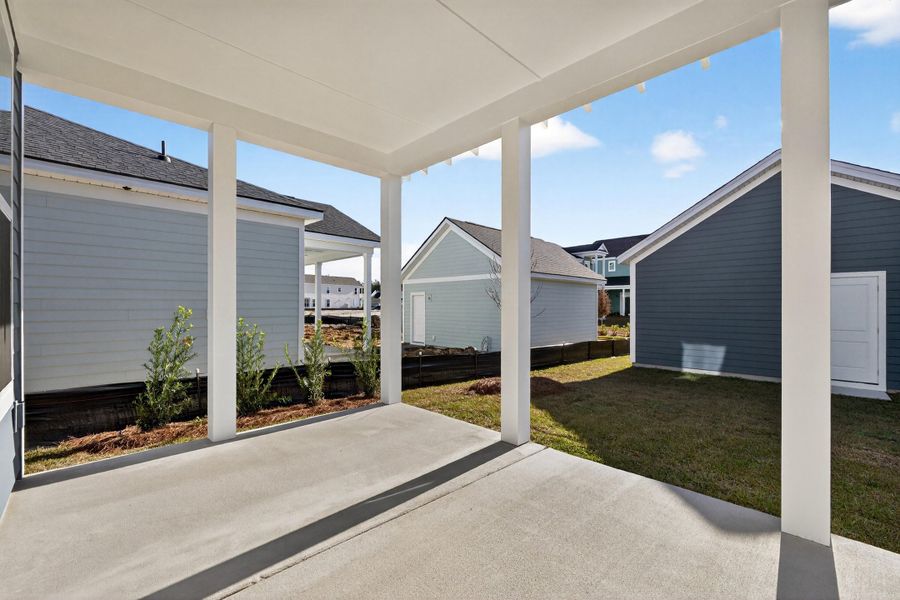 Exterior details and patio area of a home in , Summerville (Image 18).