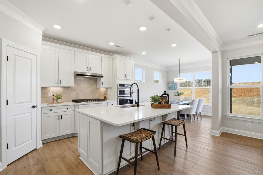 Furnished interior view inside a new home in Carrington, Stanley (Image 12).
