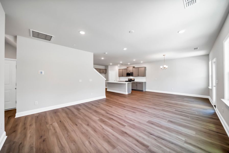 Spacious, unfurnished interior of a new home in Monroe Preserve, Chapin (Image 48).