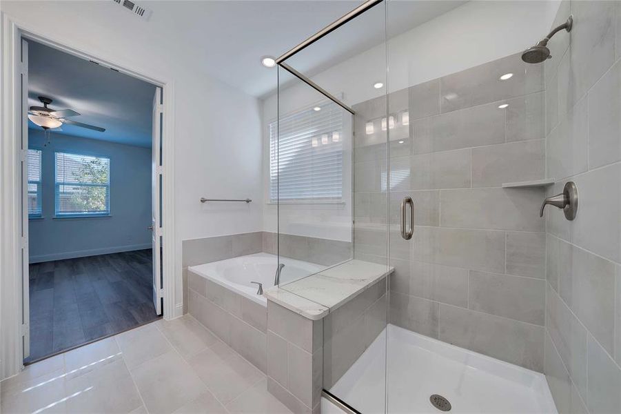 Furnished interior view inside a new home in Ashford Park - Texana Series, Corinth (Image 4). Furnished interior view inside a new home in Ashford Park - Texana Series, Corinth (Image 4).