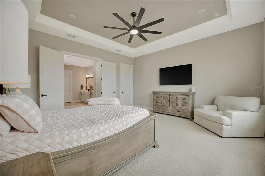 Furnished interior view inside a new home in , Palmetto (Image 63).