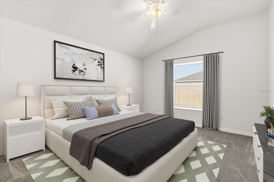 Furnished interior view inside a new home in , The Villages (Image 4).