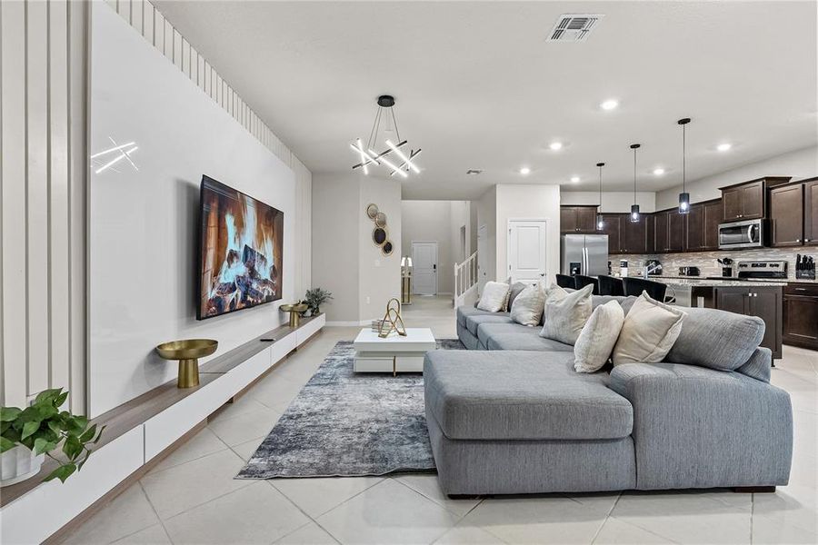 Furnished interior view inside a new home in Windsor Cay Resort, Clermont (Image 48).