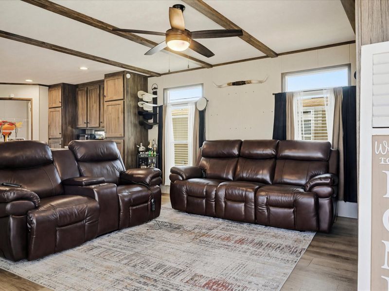 Furnished interior view inside a new home in , Conroe (Image 15). Furnished interior view inside a new home in , Conroe (Image 15).