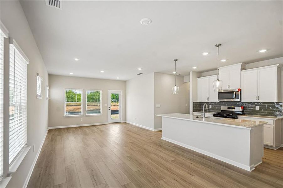 Furnished interior view inside a new home in Martin Springs - Reserve Series, Lawrenceville (Image 9).