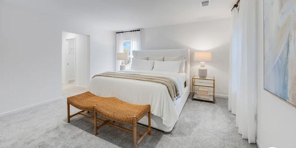 Furnished interior view inside a new home in Limehouse Farms, Summerville (Image 8).