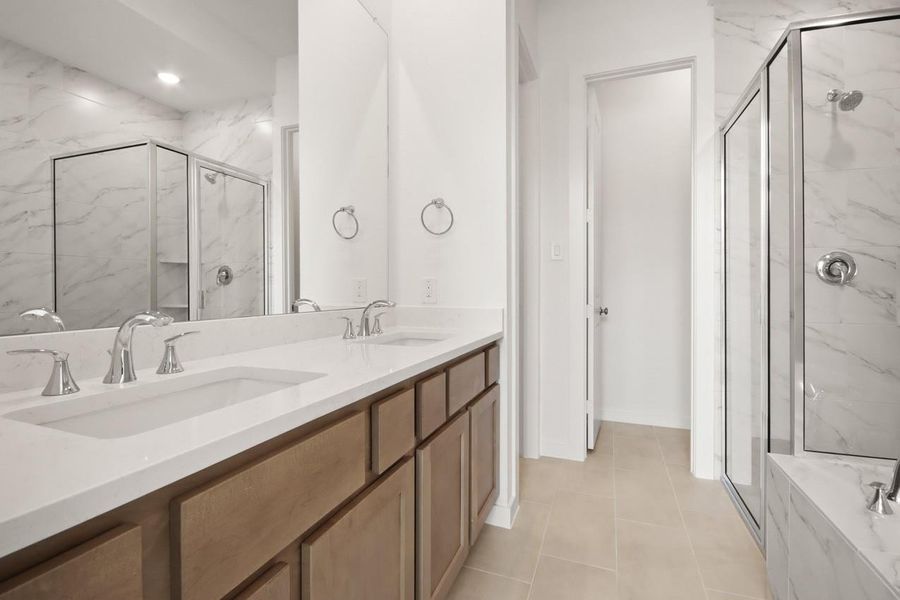 Furnished interior view inside a new home in Woodforest Townhomes, Montgomery (Image 4). Furnished interior view inside a new home in Woodforest Townhomes, Montgomery (Image 4).