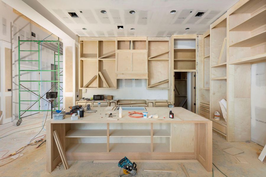 In-progress construction of a new home in , Montgomery, TX (Image 17). In-progress construction of a new home in , Montgomery, TX (Image 17).