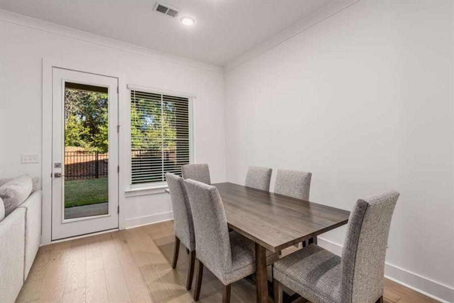 Furnished interior view inside a new home in , Alpharetta (Image 5).
