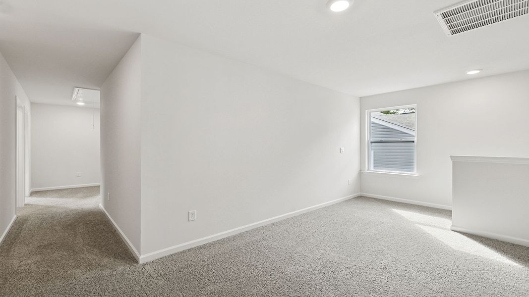 Spacious, unfurnished interior of a new home in Durbin Meadows, Fountain Inn (Image 22). Spacious, unfurnished interior of a new home in Durbin Meadows, Fountain Inn (Image 22).