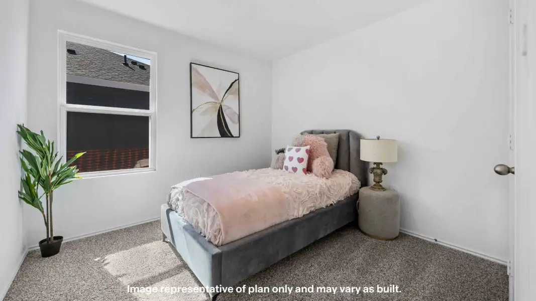 Representative furnished interior of a home built from the The Axis by D.R. Horton in Pari Estates, Lubbock (Image 14).