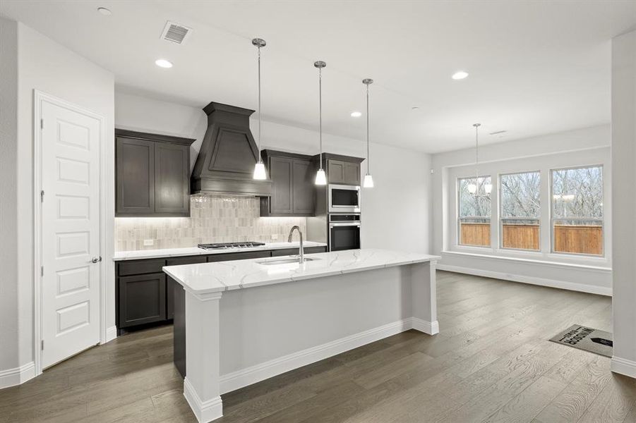 Furnished interior view inside a new home in Providence Cove, McKinney (Image 7).