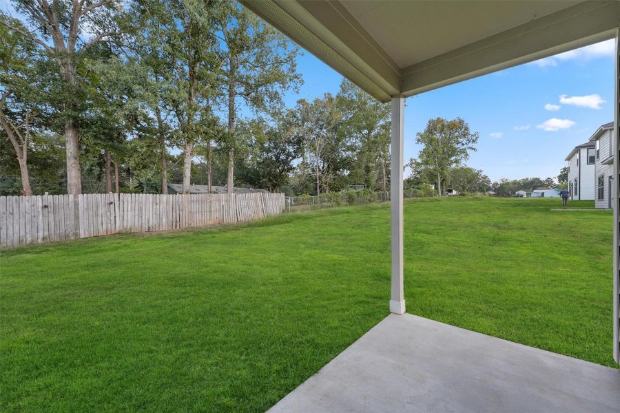 Exterior details and patio area of a home in , Lufkin (Image 3). Exterior details and patio area of a home in , Lufkin (Image 3).