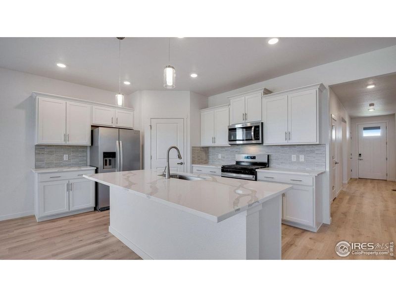 Furnished interior view inside a new home in Vantage, Berthoud (Image 14). Furnished interior view inside a new home in Vantage, Berthoud (Image 14).