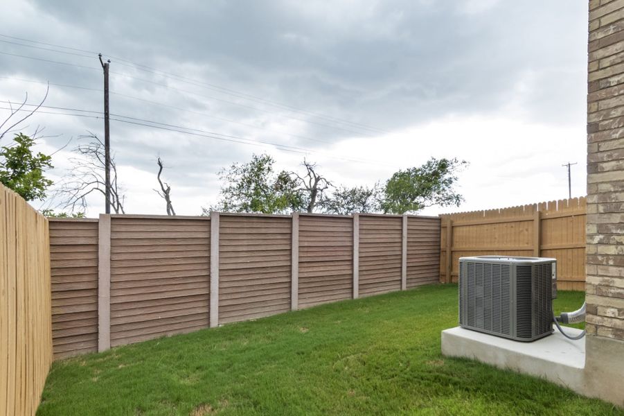Representative exterior details of a home built from the Brazos by Pacesetter Homes in Saddle Creek Twinhomes, Georgetown (Image 3).