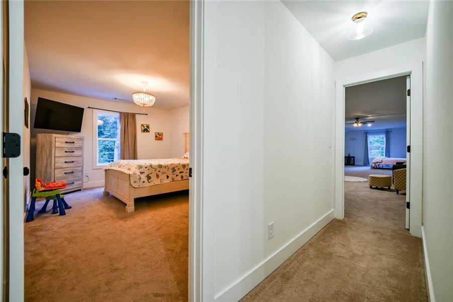Furnished interior view inside a new home in , Monticello (Image 20).