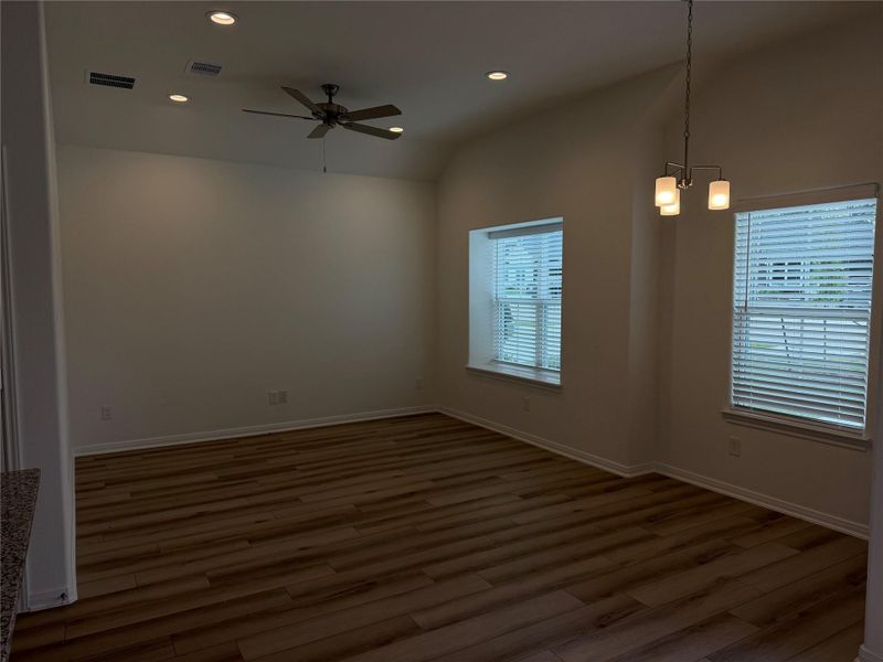 Spacious, unfurnished interior of a new home in East Gate Villas, Willis (Image 8).