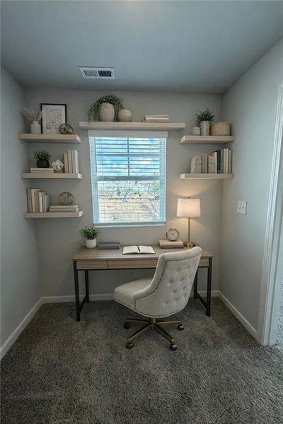 Furnished interior view inside a new home in Chastain Heights, Woodstock (Image 30).