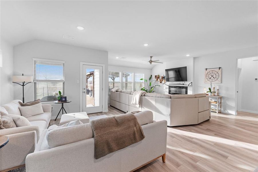 Furnished interior view inside a new home in Madero, Haslet (Image 21).