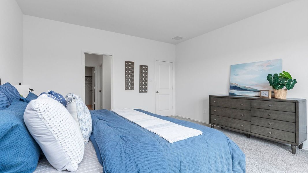 Furnished interior view inside a new home in Tamarron, Fulshear (Image 25).