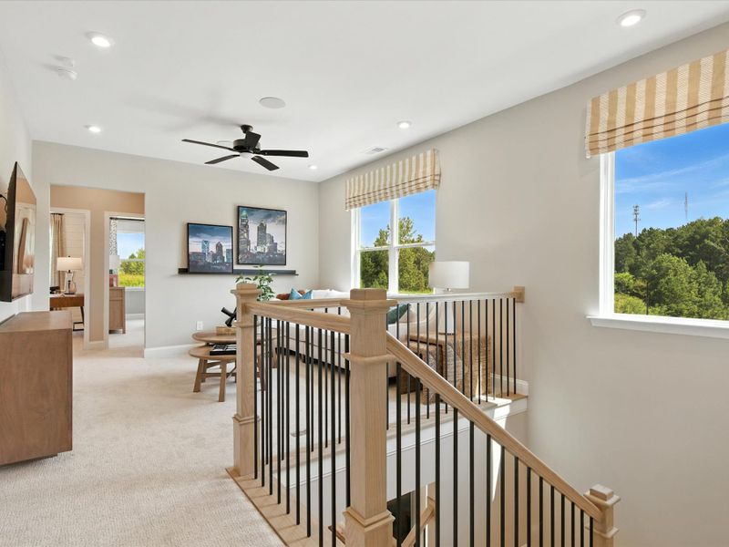 Representative furnished interior of a home built from the Douglas by Tri Pointe Homes in Ellis Townes, Charlotte (Image 22). Representative furnished interior of a home built from the Douglas by Tri Pointe Homes in Ellis Townes, Charlotte (Image 22).