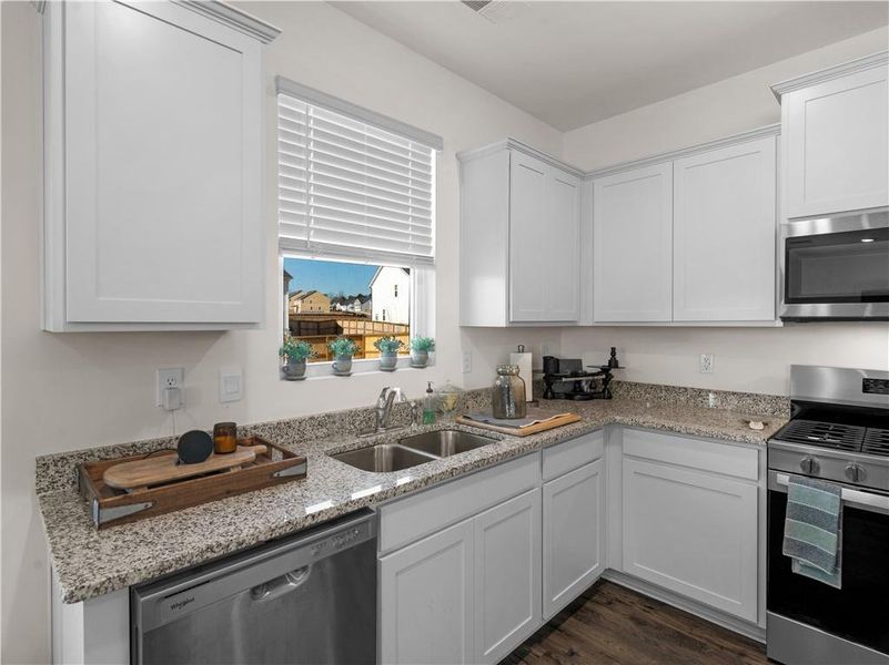 Furnished interior view inside a new home in Bridle Creek, Locust Grove (Image 30).