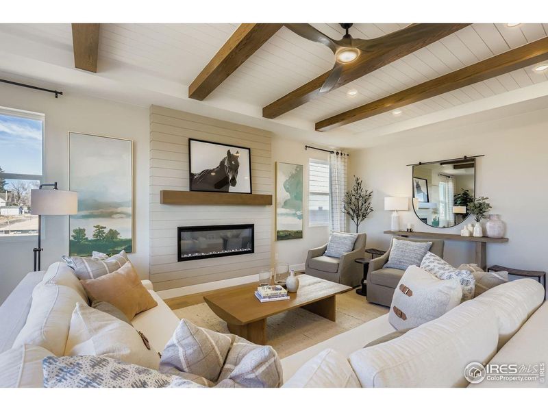 Furnished interior view inside a new home in Trevenna, Windsor (Image 25).