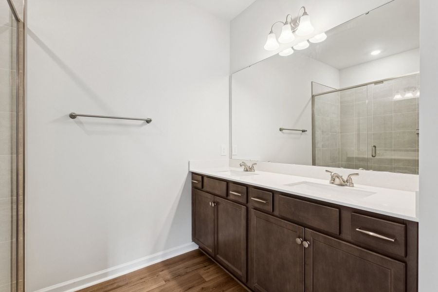 Furnished interior view inside a new home in Lakeview Village, Charlotte (Image 9). Furnished interior view inside a new home in Lakeview Village, Charlotte (Image 9).