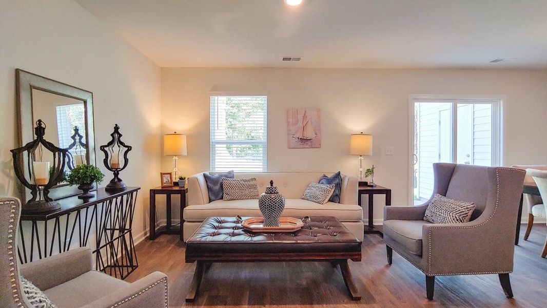 Furnished interior view inside a new home in Garbon Fields, Summerville (Image 12).
