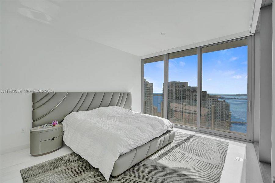 Furnished interior view inside a new home in , Miami (Image 12).