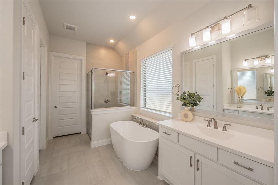 Furnished interior view inside a new home in Karis, Crowley (Image 11).