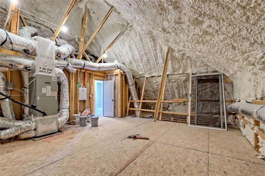 In-progress construction of a new home in , Clarkesville, GA (Image 87).