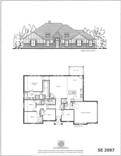 2D floor plan layout for the The Pear by Sumeer Homes in Stone Henge II, Sanger, TX (Image 5). 2D floor plan layout for the The Pear by Sumeer Homes in Stone Henge II, Sanger, TX (Image 5).