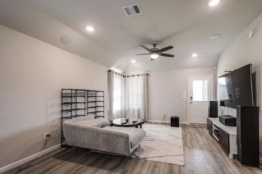 Furnished interior view inside a new home in Marisol, Katy (Image 9). Furnished interior view inside a new home in Marisol, Katy (Image 9).