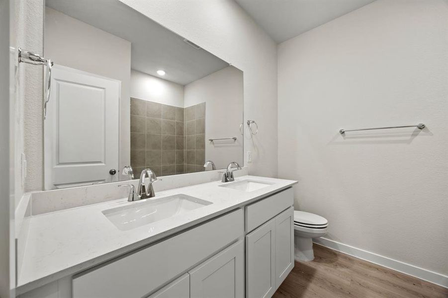 Furnished interior view inside a new home in Overland Grove, Forney (Image 8).