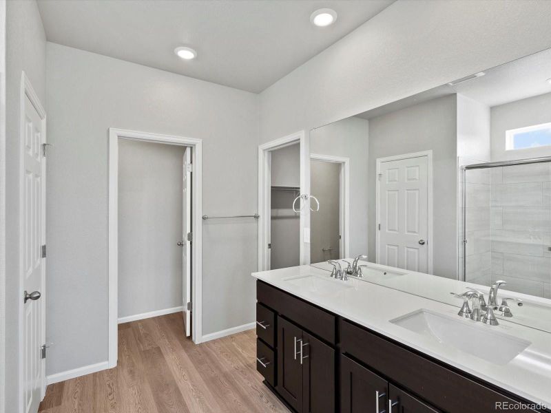 Furnished interior view inside a new home in Poudre Heights: The Lakes Collection, Windsor (Image 4).