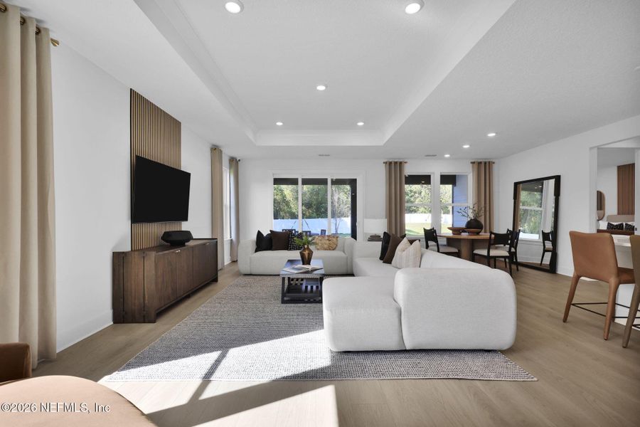 Furnished interior view inside a new home in Del Webb Saint Johns, St. Johns (Image 14).
