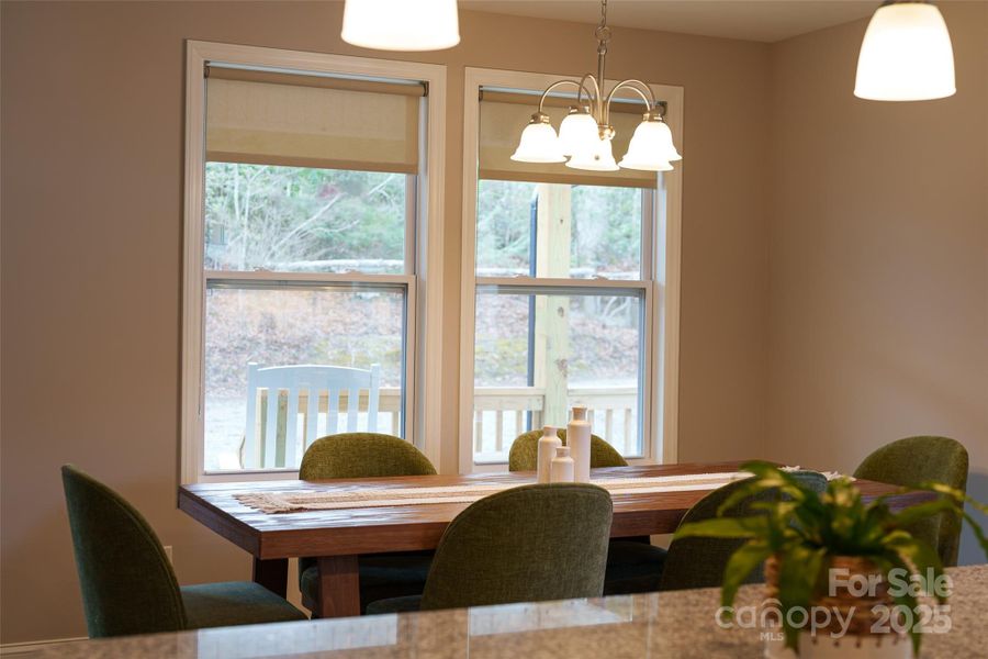 Furnished interior view inside a new home in , Brevard (Image 31).