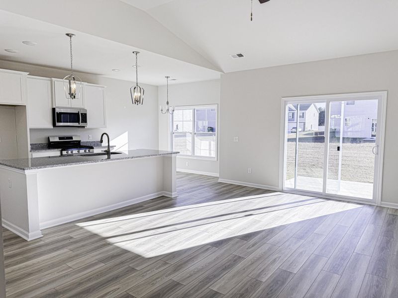Furnished interior view inside a new home in , Orangeburg (Image 5).