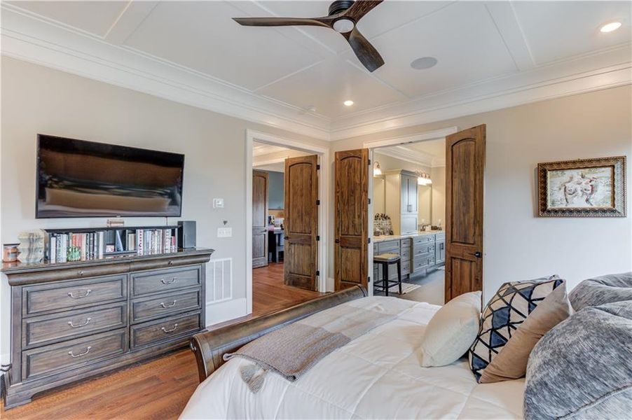 Furnished interior view inside a new home in , Dacula (Image 38). Furnished interior view inside a new home in , Dacula (Image 38).