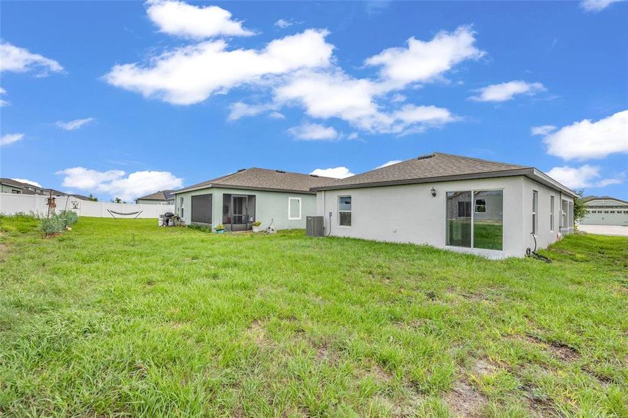 Exterior details and patio area of a home in Gum Lake Preserve, Lake Alfred (Image 20).